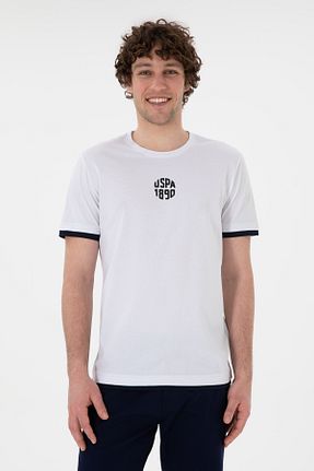 تیشرت سفید مردانه رگولار U.S. Polo Assn. - کد 906046018