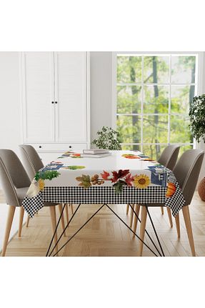 رومیزی سفید پلی استر Tropikhome - کد 906085093