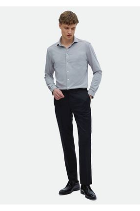 پیراهن طوسی مردانه رگولار Ramsey - کد 841230396
