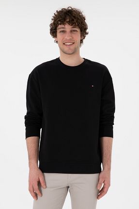 سوئیشرت مشکی مردانه ساده U.S. Polo Assn. - کد 906045328