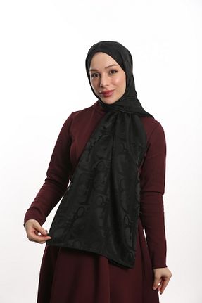 شال مشکی زنانه شیفون MİS İPEK - کد 825548488