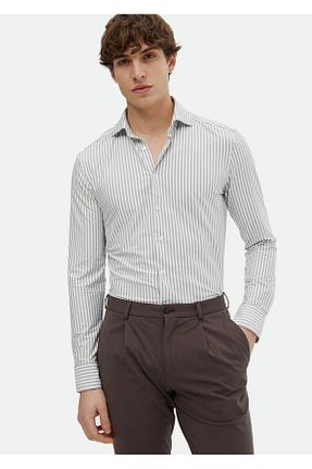 پیراهن طوسی مردانه رگولار Ramsey - کد 847047167