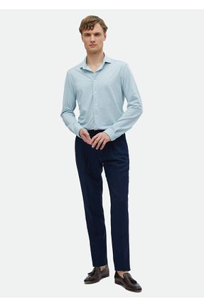 پیراهن طوسی مردانه یقه کلاسیک Ramsey - کد 841086756