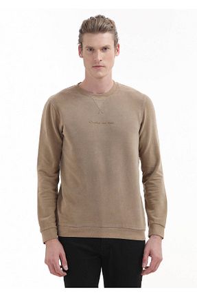سوئیشرت قهوه ای مردانه چاپی Ramsey - کد 760189914