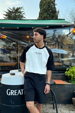 تیشرت نباتی مردانه اورسایز Flaw Wear - کد 906076216