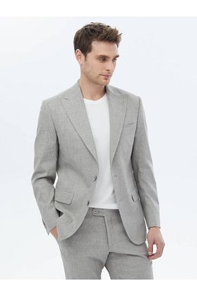 کت و شلوار طوسی مردانه بافتنی Kip - کد 841229383