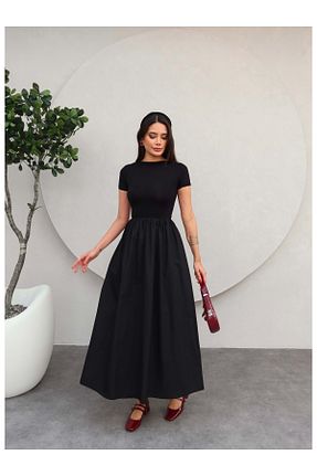 لباس مشکی زنانه بافتنی ESRAHELVACI - کد 906093940