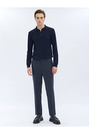 شلوار پارچه ای سرمه ای مردانه سایز اورجینال Kip - کد 897248332