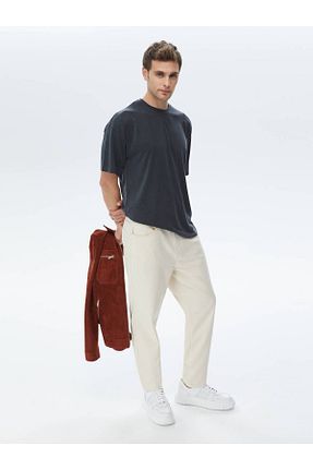 شلوار بژ مردانه بافتنی Kip - کد 816063476