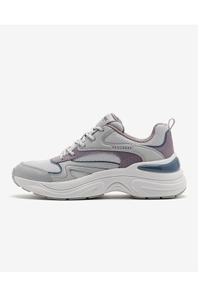 کفش دو و میدانی و تمرینی زرشکی زنانه Skechers - کد 906086604