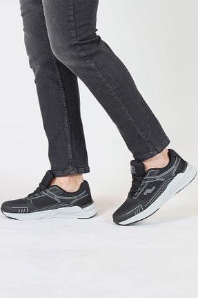کفش اسنیکر مشکی مردانه بند دار Jump - کد 890244774
