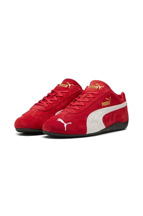 کفش اسنیکر قرمز زنانه بند دار Puma - کد 898138685