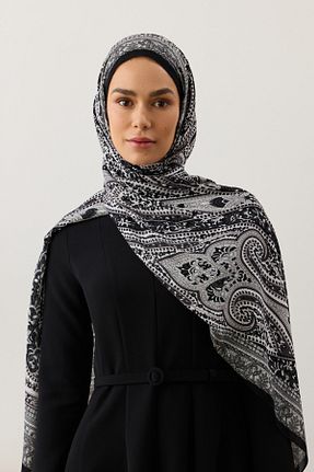 شال رنگی زنانه ابریشم Qef - کد 917838789