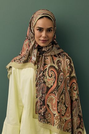 شال رنگی زنانه ابریشم Qef - کد 917840188