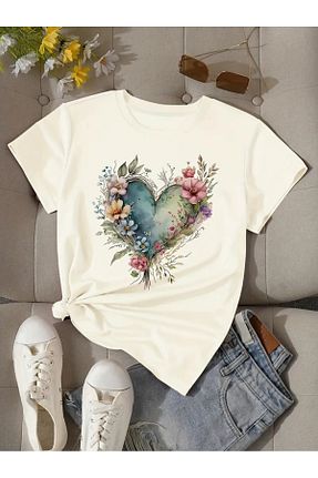 تیشرت زنانه اورسایز aynewmoda - کد 906200319