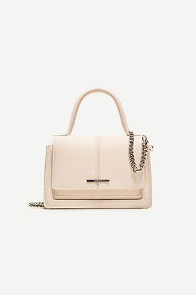 کیف دستی بژ زنانه Bershka - کد 906205977