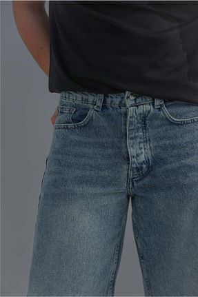 شلوار جین آبی مردانه رگولار OUTFİT MAN - کد 900273224