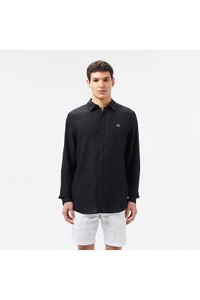 پیراهن مشکی مردانه رگولار Lacoste - کد 828362974