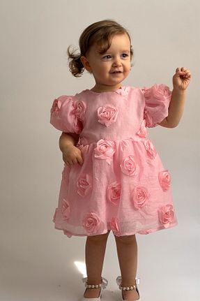 لباس صورتی بچه گانه بافتنی ALYRA - کد 917843877