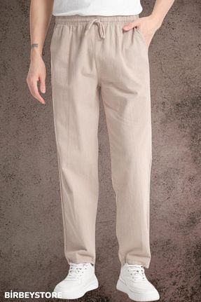 شلوار زنانه کتان BİRBEYSTORE - کد 906240411