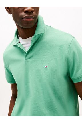 پولوشرت سبز مردانه پنبه ای Tommy Hilfiger - کد 906240667