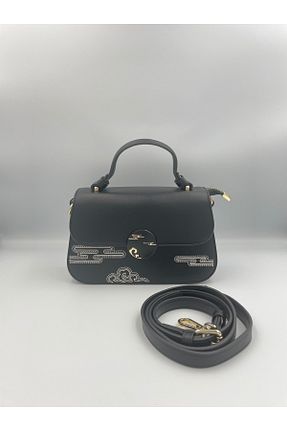 کیف دوشی مشکی زنانه چرم مصنوعی seyyah - کد 903616271