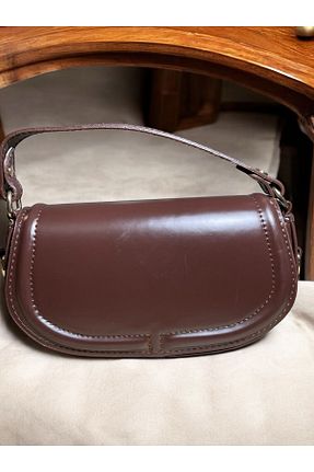 کیف دستی قهوه ای زنانه سایز متوسط CAPRA - کد 917780487