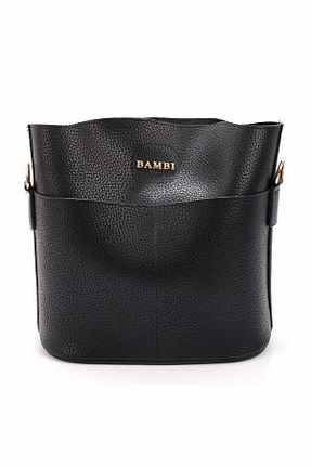کیف پستچی مشکی زنانه Bambi - کد 768174665