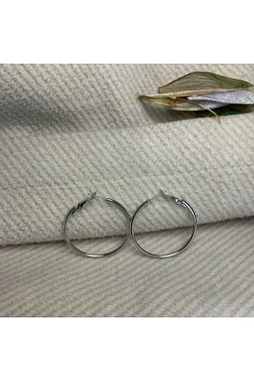 گوشواره استیل (فولاد) طوسی زنانه استیل (فولاد) SWEATEE - کد 906370137