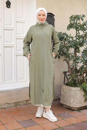 کلاه و ابایا خاکی زنانه بافتنی Armine TREND - کد 919934636