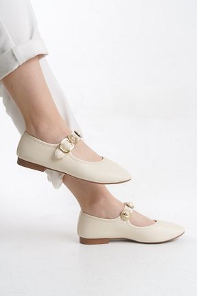 بابت بژ زنانه چرم مصنوعی Liza Shoes - کد 906373250