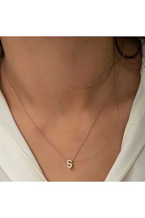 گردنبند نقره رنگی زنانه 925 عیار Genel Markalar - کد 895651703