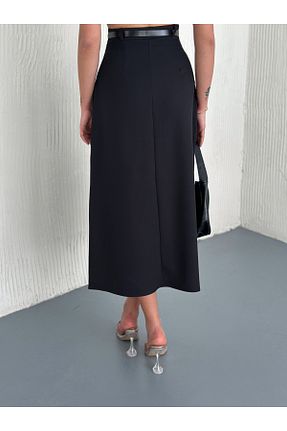 دامن مشکی زنانه بافتنی winmoda - کد 906377769