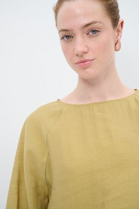 بلوز سبز زنانه ساده adL - کد 906416861