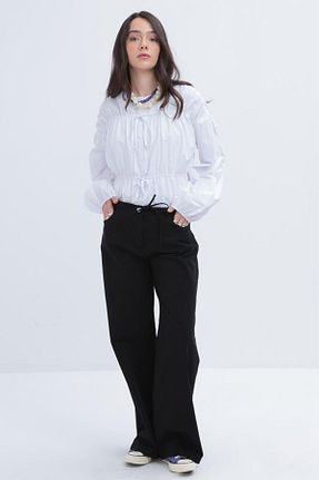 شلوار حجاب مشکی زنانه بافتنی ALLDAY - کد 906413921