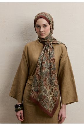 شال نارنجی زنانه پلی استر Fresh - کد 906419349