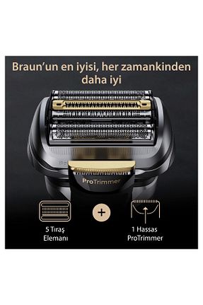 ماشین اصلاح صورت طوسی Kablosuz Braun - کد 758119338
