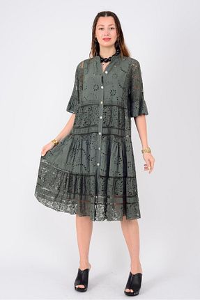 لباس خاکی بافتنی Park Moda - کد 906430173