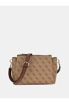 کیف پستچی بژ زنانه Guess - کد 844881199