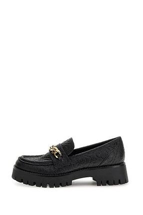 کفش لوفر مشکی زنانه پلی اورتان Guess - کد 844273622
