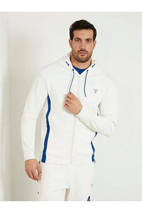 سوئیشرت زرد مردانه طرح دار Guess - کد 810016917