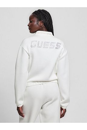سوئیشرت بژ زنانه طرح دار Guess - کد 861391234