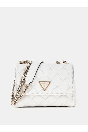 کیف پستچی سفید زنانه Guess - کد 844880916