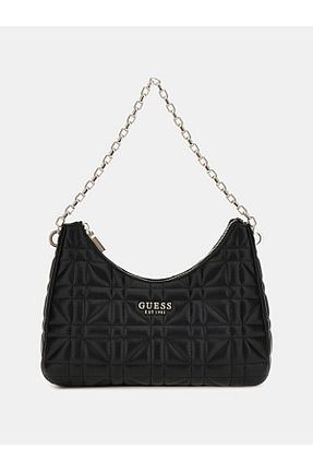 کیف دستی مشکی زنانه سایز متوسط Guess - کد 843793532