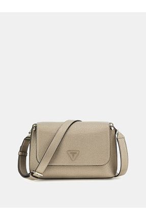 کیف پستچی طوسی زنانه Guess - کد 804353520