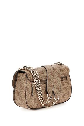 کیف دستی بژ زنانه سایز متوسط Guess - کد 844925278