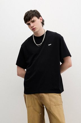تیشرت مشکی مردانه رگولار Pull & Bear - کد 906429548