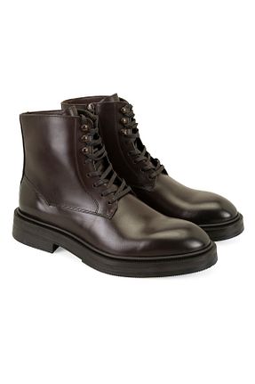 بوت / نیم بوت مشکی مردانه چرم خالص Desa - کد 859905820