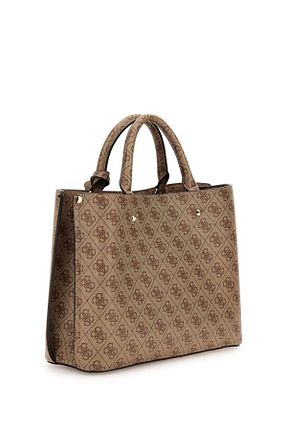 کیف دستی قهوه ای زنانه سایز متوسط Guess - کد 762656968