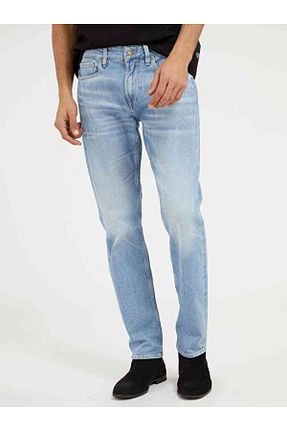 شلوار جین آبی مردانه پاچه ساده Guess - کد 474782204